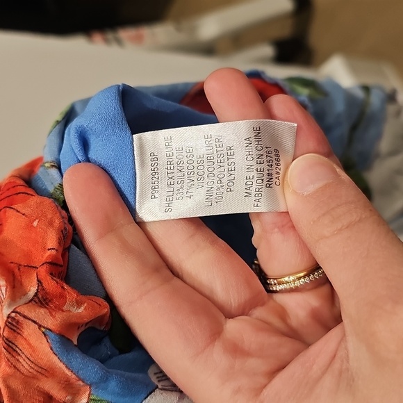 Parker Floral Blue Dress - Picture 8 of 8